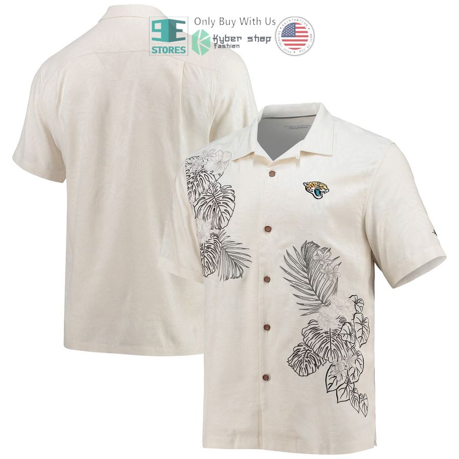 HOT Jacksonville Jaguars Tommy Bahama La Playa Luau Camp Cream Hawaii Shirt 7 jacksonville jaguars tommy bahama la playa luau camp cream hawaiian shirt 1 97271
