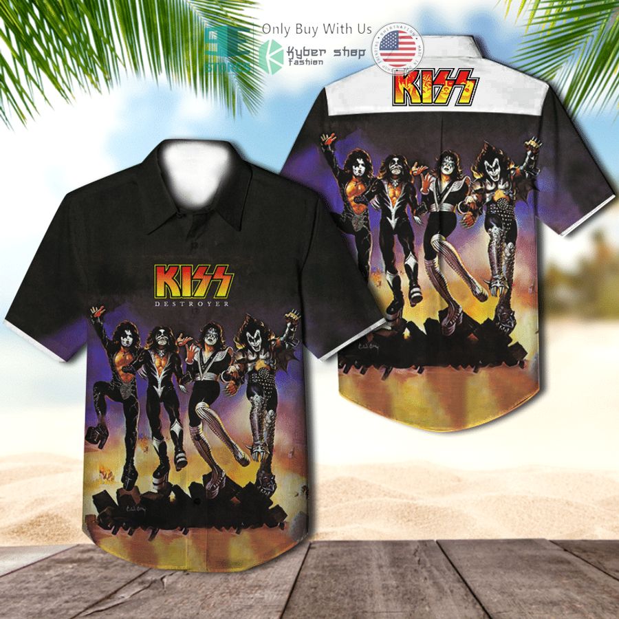 NEW Kiss Band Destroyer Album Hawaii Shirt 1 kiss band destroyer album hawaiian shirt 1 15908
