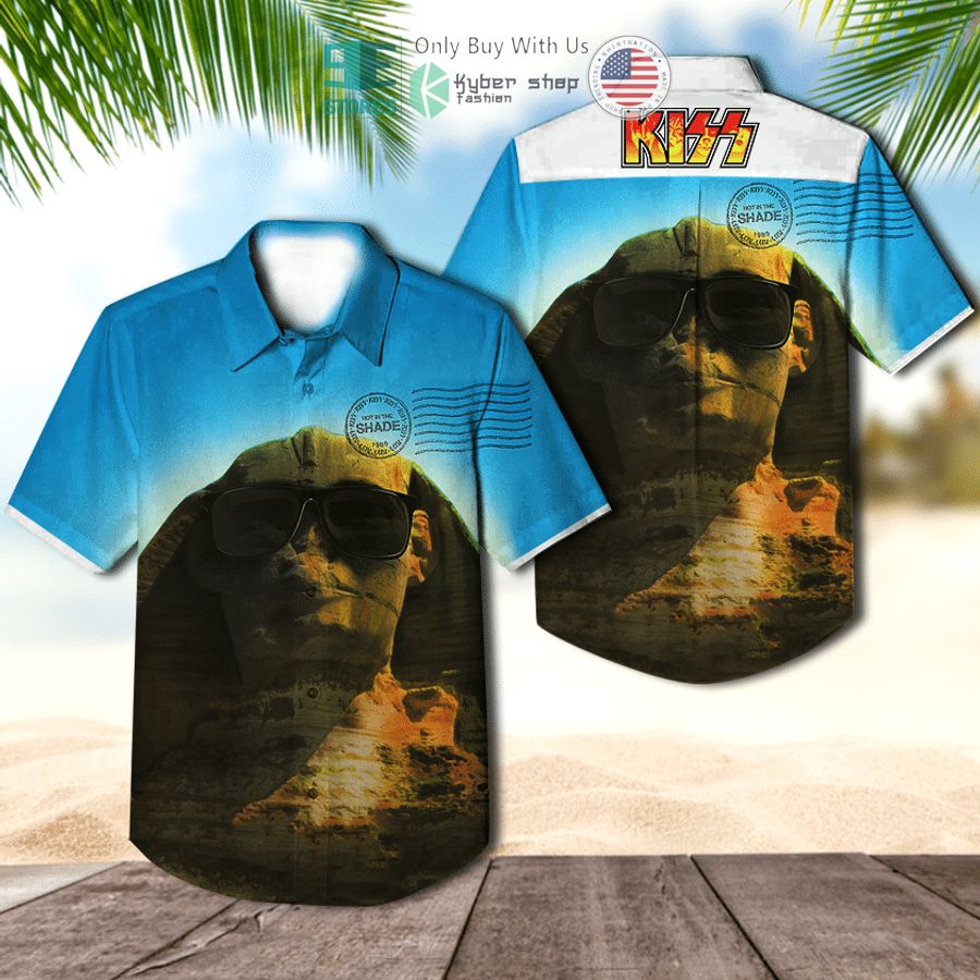 NEW Kiss Band Hot in the Shade Album Hawaii Shirt 3 kiss band hot in the shade album hawaiian shirt 1 94324