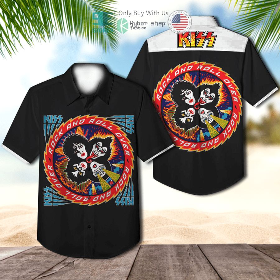 NEW Kiss Band Rock And Roll Over Album Hawaii Shirt 2 kiss band rock and roll over album hawaiian shirt 1 23236