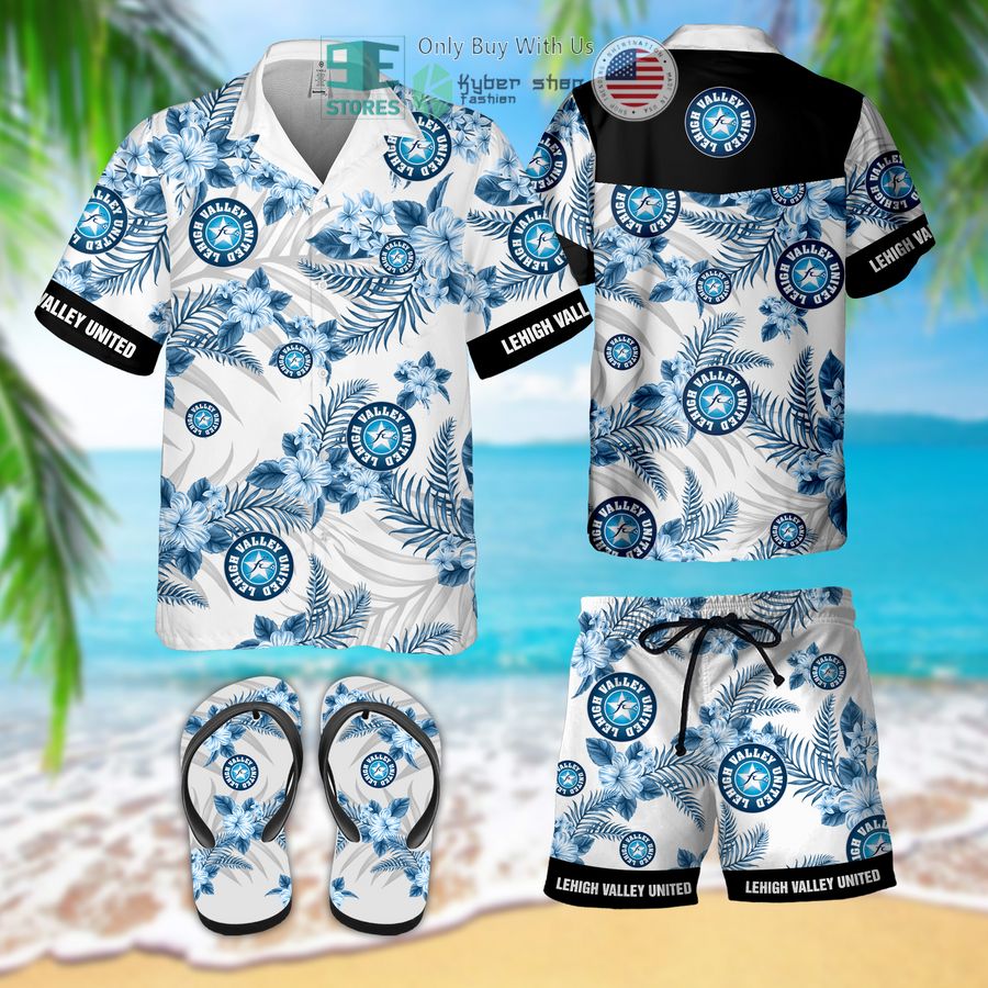 HOT Lehigh Valley United Hawaiian Shirt, Shorts 1 lehigh valley united hawaiian shirt flip flops 1 34173