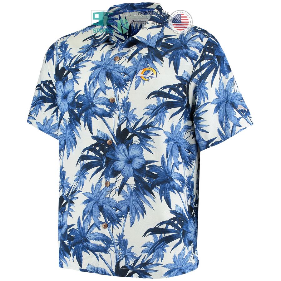 HOT Los Angeles Rams Tommy Bahama Sport Harbor Island Hibiscus Camp Royal Hawaii Shirt 2 los angeles rams tommy bahama sport harbor island hibiscus camp royal hawaiian shirt 2 34207