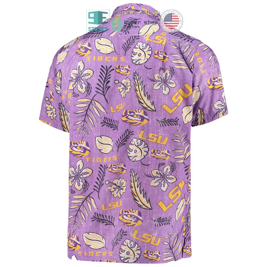 HOT LSU Tigers Wes & Willy Vintage Floral Purple Hawaii Shirt 3 lsu tigers wes willy vintage floral purple hawaiian shirt 3 86644