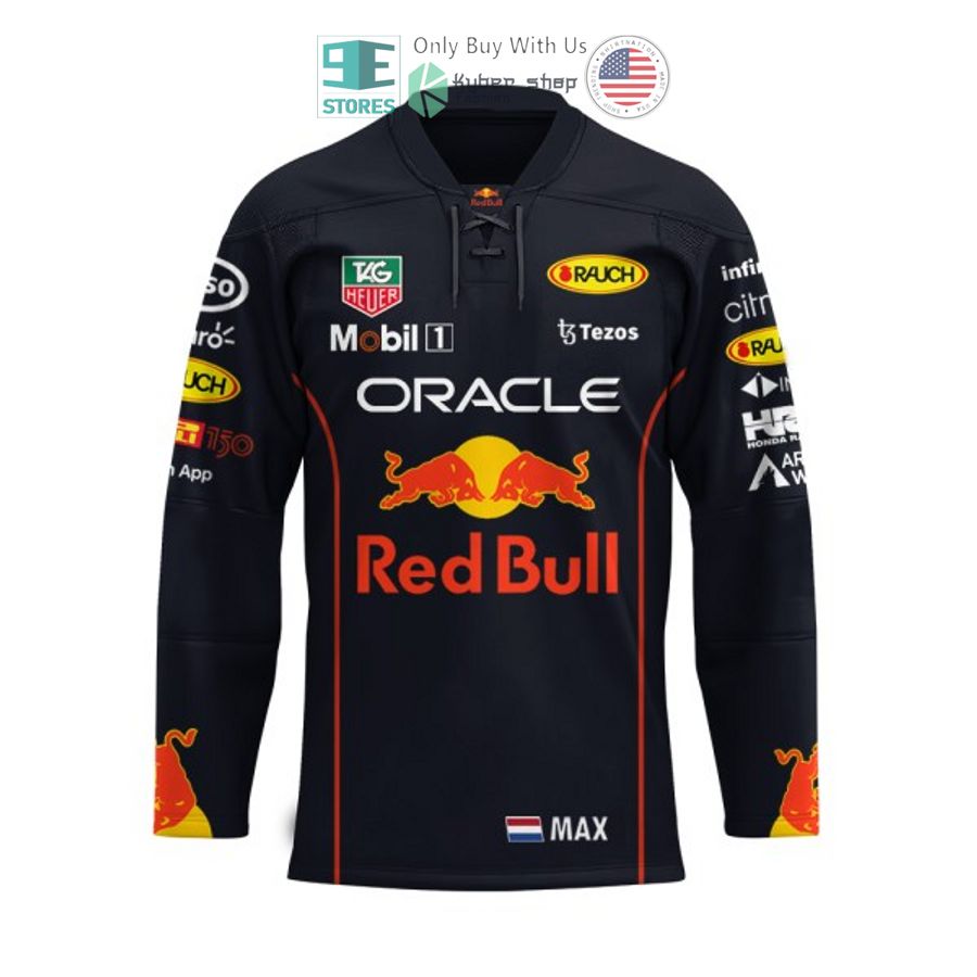 NEW Max Verstappen Oracle Red Bull Hockey Shirt 2 max verstappen oracle red bull hockey jersey 2 29053