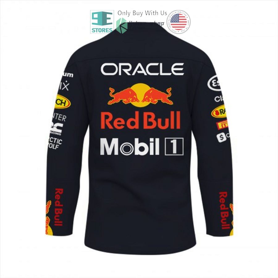 NEW Max Verstappen Oracle Red Bull Hockey Shirt 3 max verstappen oracle red bull hockey jersey 3 4239