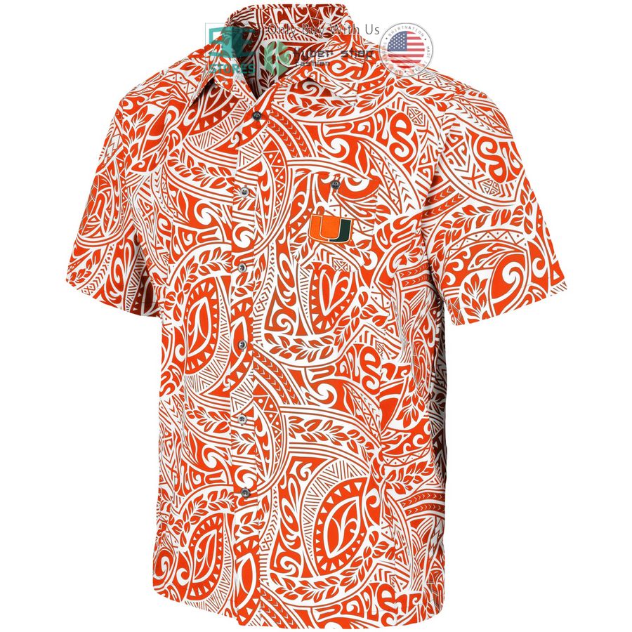 HOT Miami Hurricanes Colosseum Make Like a Tree Camp Orange Hawaii Shirt 2 miami hurricanes colosseum make like a tree camp orange hawaiian shirt 2 60893