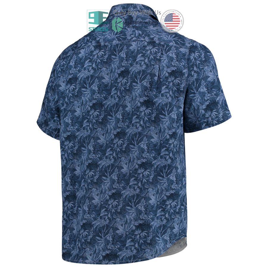 HOT Milwaukee Brewers Tommy Bahama Jungle Shade Silk Camp Navy Hawaii Shirt 3 milwaukee brewers tommy bahama jungle shade silk camp navy hawaiian shirt 3 9934