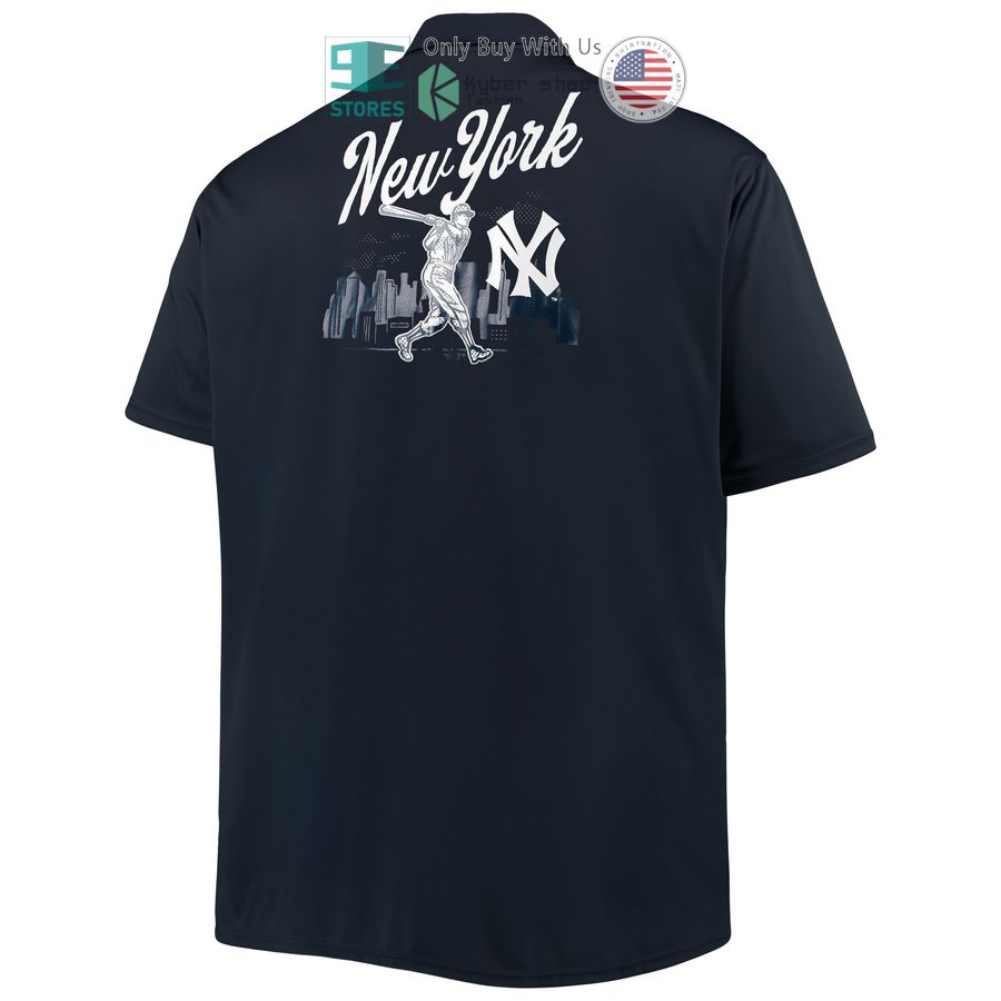 HOT New York Yankees Big & Tall Navy Hawaii Shirt 3 new york yankees big tall navy hawaiian shirt 3 22422
