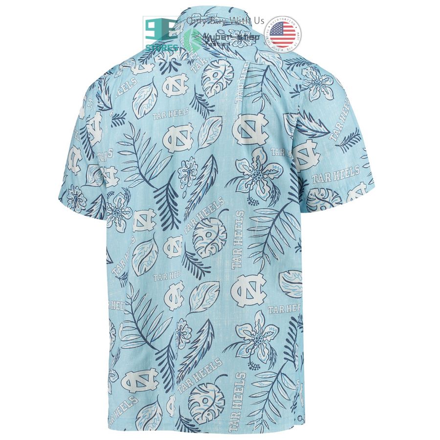 HOT North Carolina Tar Heels Wes & Willy Vintage Floral Carolina Blue Hawaii Shirt 3 north carolina tar heels wes willy vintage floral carolina blue hawaiian shirt 3 12894