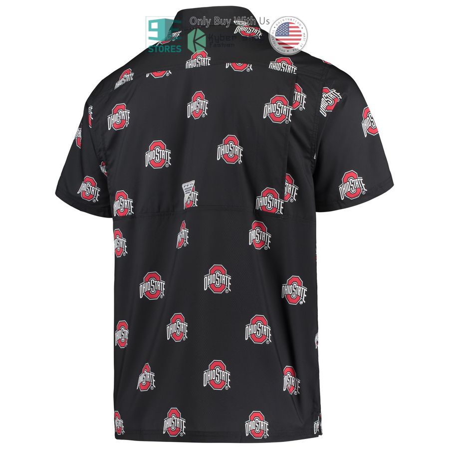 HOT Ohio State Buckeyes Columbia Super Slack Tide Black Hawaii Shirt 3 ohio state buckeyes columbia super slack tide black hawaiian shirt 3 17057