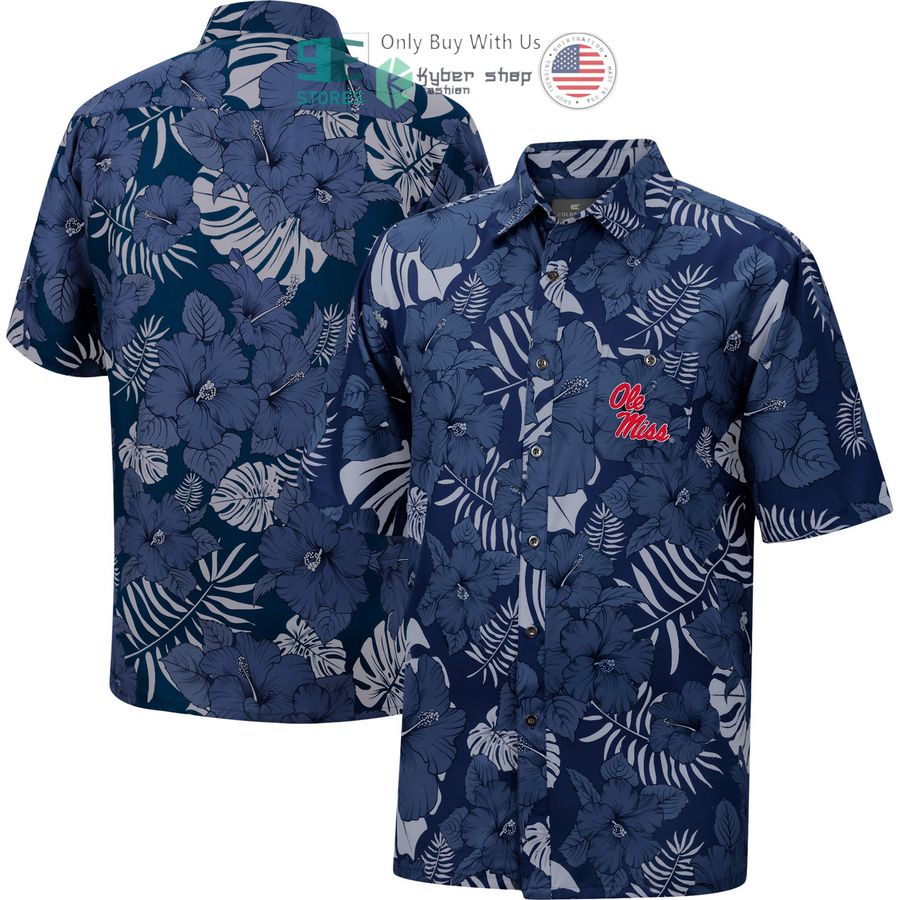 HOT Ole Miss Rebels Colosseum The Dude Camp Navy Hawaii Shirt 7 ole miss rebels colosseum the dude camp navy hawaiian shirt 1 48816