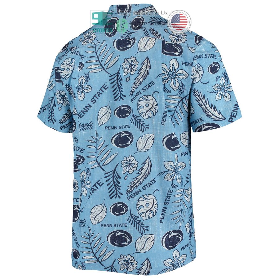 HOT Penn State Nittany Lions Wes & Willy Vintage Floral Light Blue Hawaii Shirt 3 penn state nittany lions wes willy vintage floral light blue hawaiian shirt 3 8340