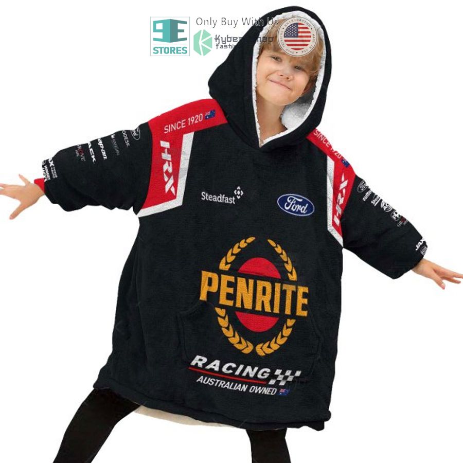 NEW Racing Australian Owned Penrite Custom Name Fleece Hooded Blanket 3 personalise racing australian owned penrite sherpa hooded blanket 3 34363
