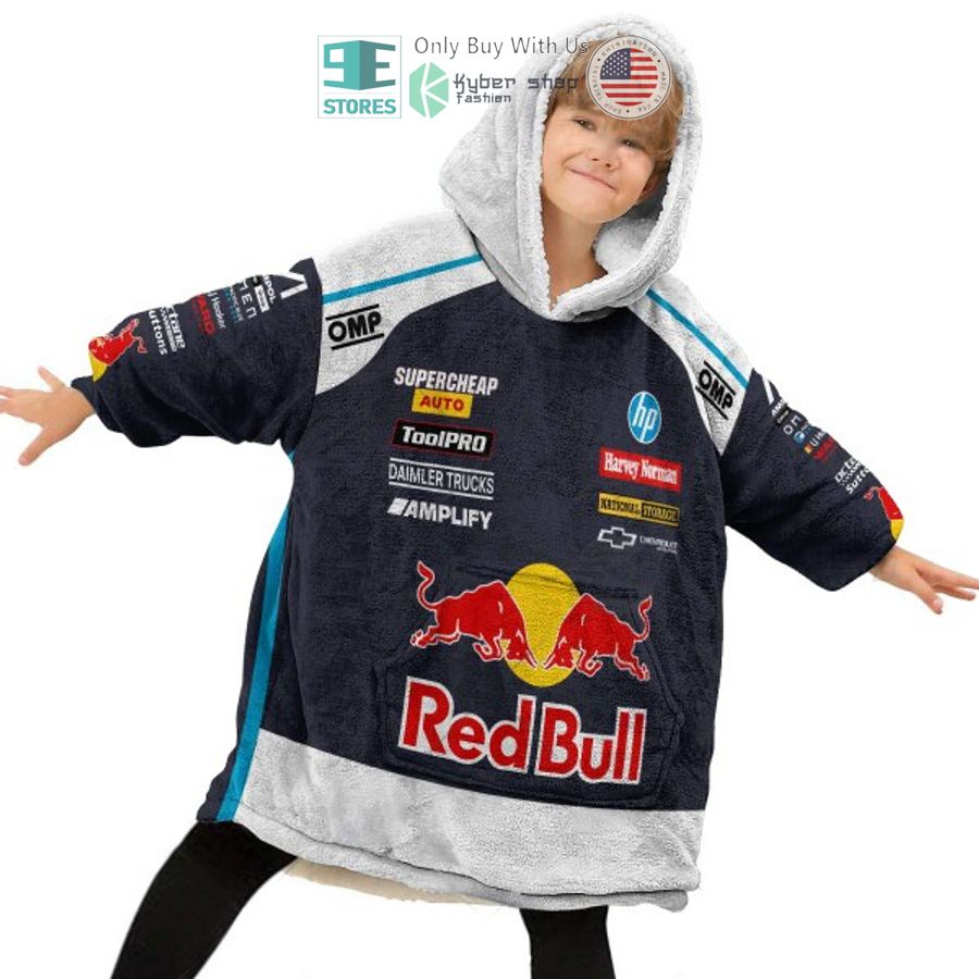 NEW Shane van Gisbergen V8 Supercars Triple Eight Race Engineering Red Bull Ampol Racing 2022 Custom Name Fleece Hooded Blanket 6 personalise shane van gisbergen v8 supercars triple eight race engineering red bull ampol racing 2022 sherpa hooded blanket 6 50799