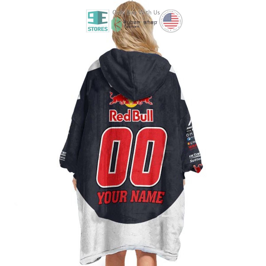 NEW V8 Supercars Triple Eight Race Engineering Red Bull Ampol Racing Custom Name Fleece Hooded Blanket 3 personalise v8 supercars triple eight race engineering red bull ampol racing sherpa hooded blanket 3 69530