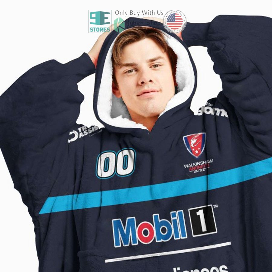 NEW V8 Supercars Walkinshaw Andretti United 2021 Custom Name Fleece Hooded Blanket 6 personalise v8 supercars walkinshaw andretti united 2021 sherpa hooded blanket 6 19489