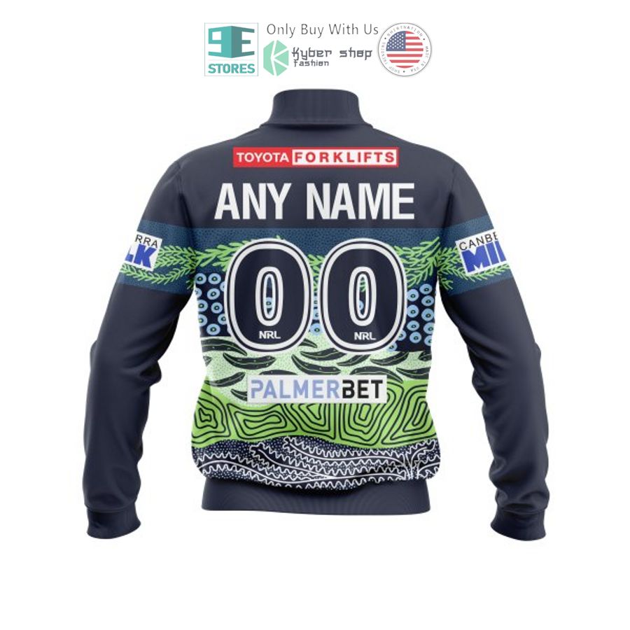 personalized canberra raiders bomber jacket 2 59398