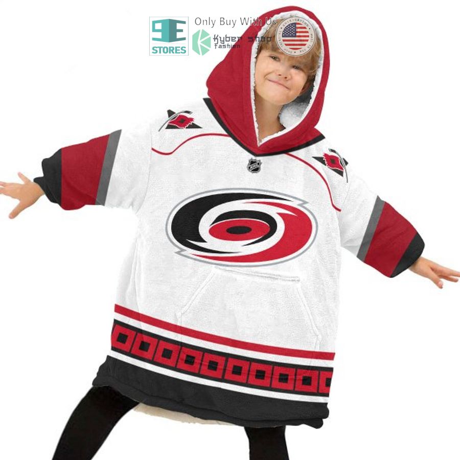 NEW Carolina Hurricanes logo Custom Name Fleece Hooded Blanket 6 personalized nhl carolina hurricanes logo sherpa hooded blanket 6 73738