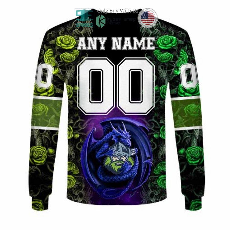 NEW Canberra Raiders Rose Dragon Custom Name 3D Hoodie, Shirt 6 personalized nrl canberra raiders rose dragon 3d hoodie 6 43598