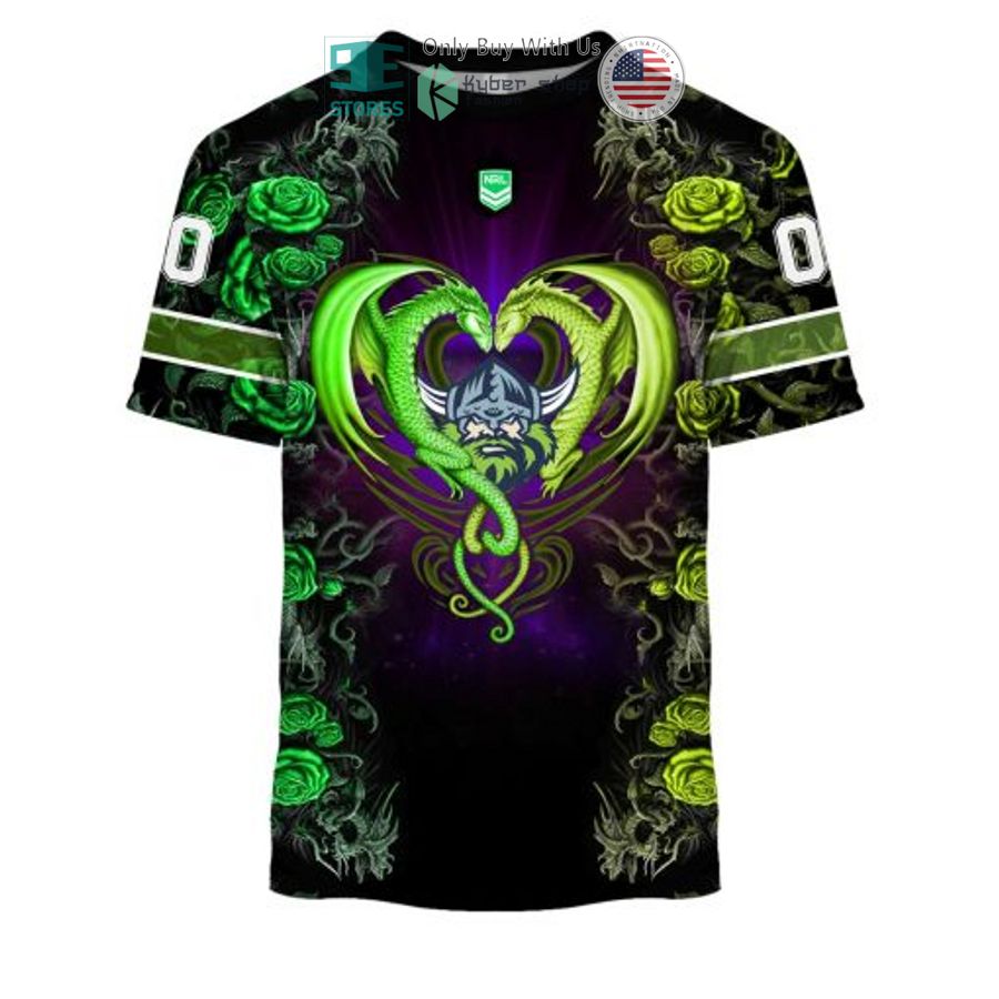 NEW Canberra Raiders Rose Dragon Custom Name 3D Hoodie, Shirt 7 personalized nrl canberra raiders rose dragon 3d hoodie 7 93405