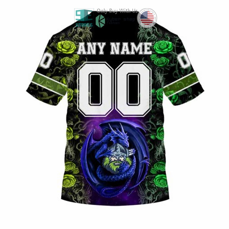 NEW Canberra Raiders Rose Dragon Custom Name 3D Hoodie, Shirt 8 personalized nrl canberra raiders rose dragon 3d hoodie 8 53506