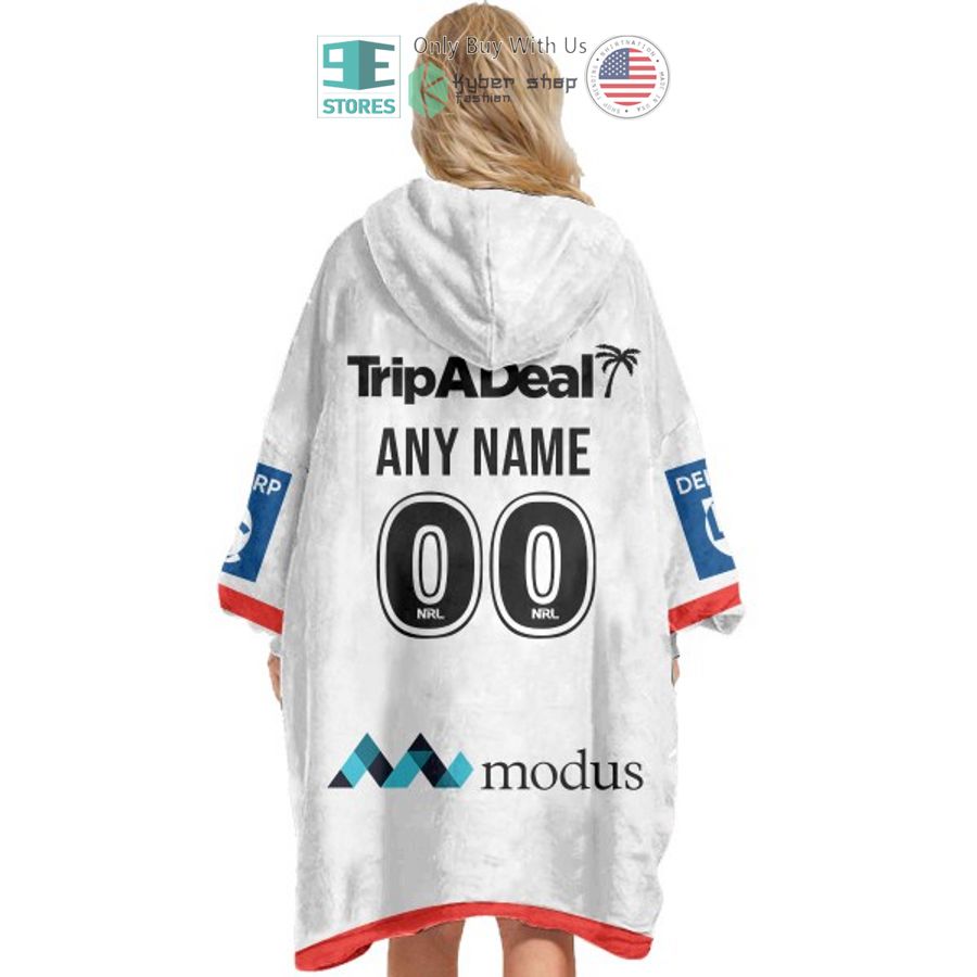 NEW St. George Illawarra Dragons logo white Custom Name Fleece Hooded Blanket 5 personalized st george illawarra dragons logo white sherpa hooded blanket 5 50044