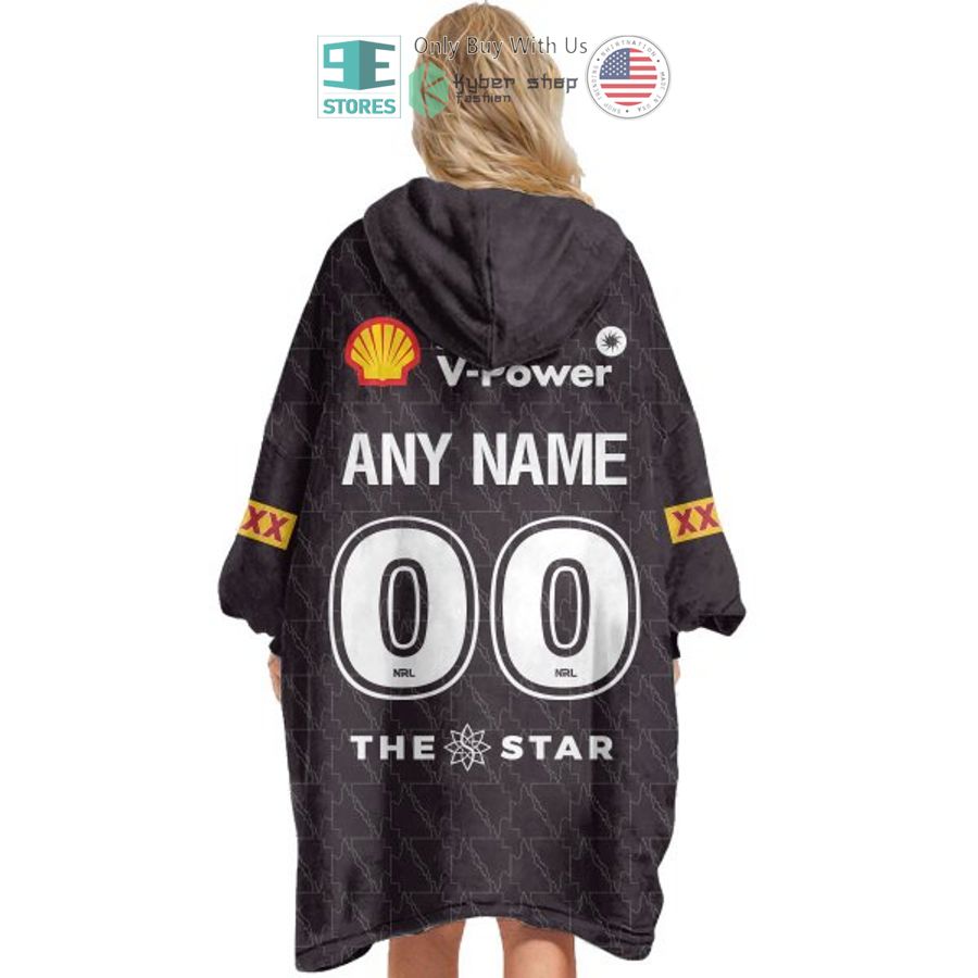 NEW State of Origin Queensland Maroons QRL blackCustom Name Fleece Hooded Blanket 5 personalized state of origin queensland maroons qrl blacksherpa hooded blanket 5 58631