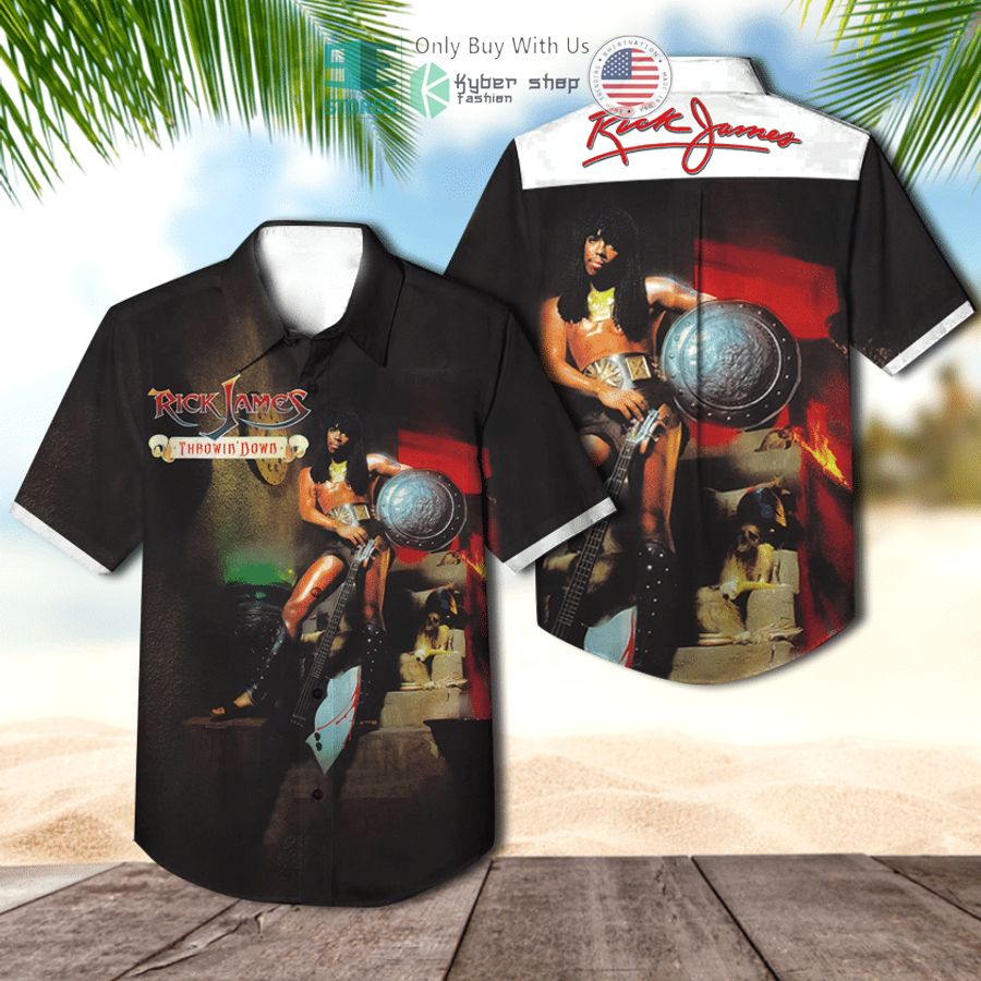 NEW Rick James Throwin' Down Album Hawaii Shirt 1 rick james throwin down album hawaiian shirt 1 59351