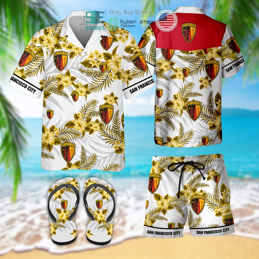 HOT San Francisco City Hawaiian Shirt, Shorts 3 san francisco city hawaiian shirt flip flops 1 42914