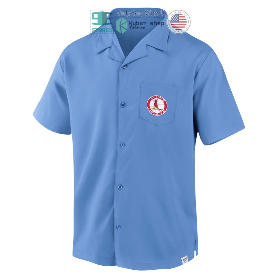 HOT St. Louis Cardinals Fanatics Branded Proven Winner Camp Light Blue Hawaii Shirt 2 st louis cardinals fanatics branded proven winner camp light blue hawaiian shirt 2 49786