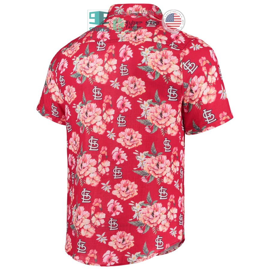 HOT St. Louis Cardinals FOCO Floral Linen Red Hawaii Shirt 3 st louis cardinals foco floral linen red hawaiian shirt 3 3485