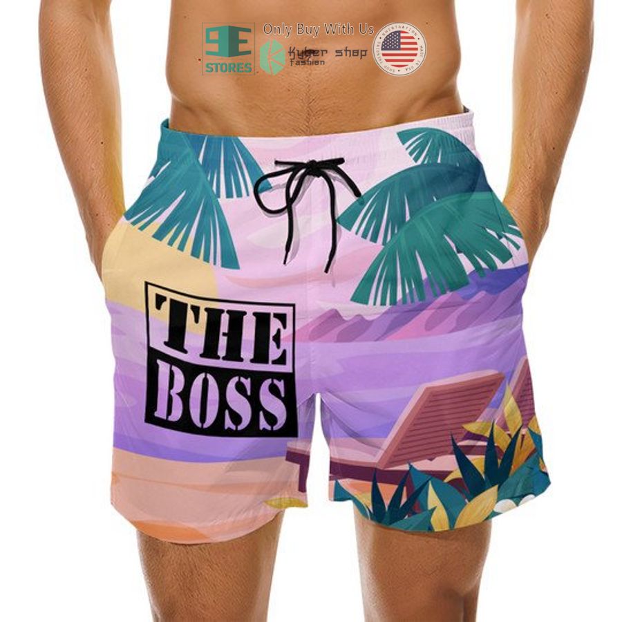 NEW The Boss The Real Boss Men Shorts 2 the boss the real boss couple shorts 2 8829