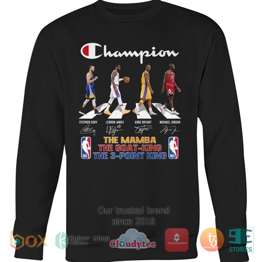 The Mamba The Goat-King The 3-point King Abbey Road shirt, hoodie 7 The Mamba The Goat-King The 3-point King Abbey Road shirt, hoodie word2