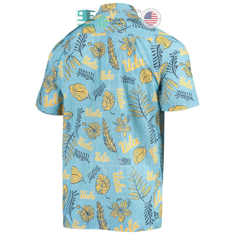 HOT UCLA Bruins Wes & Willy Vintage Floral Light Blue Hawaii Shirt 3 ucla bruins wes willy vintage floral light blue hawaiian shirt 3 57119