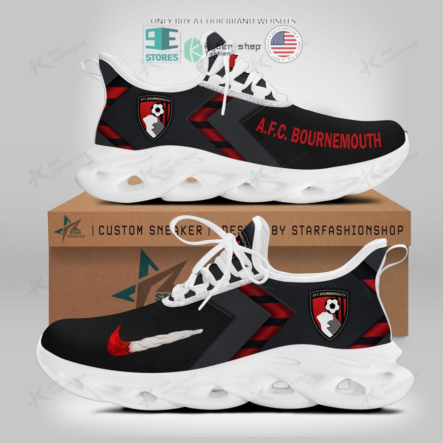 NEW Nike A.F.C. Bournemouth Max Soul Snaeker 4 a f c bournemouth nike max soul shoes 4 72348