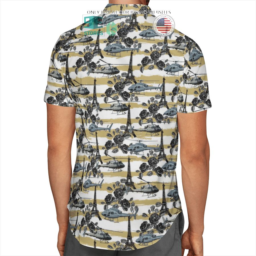 NEW Aerospatiale Gazelle French Army Eiffel Rose Hawaii Shirt, Shorts 5 aerospatiale gazelle french army eiffel rose hawaiian shirt shorts 5 69558