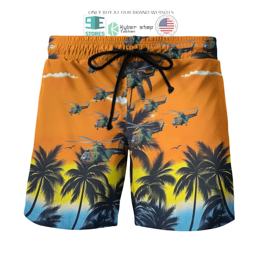 NEW Aerospatiale SA 330 Puma French Army Hawaii Shirt, Shorts 8 aerospatiale sa 330 puma french army hawaiian shirt shorts 8 89187