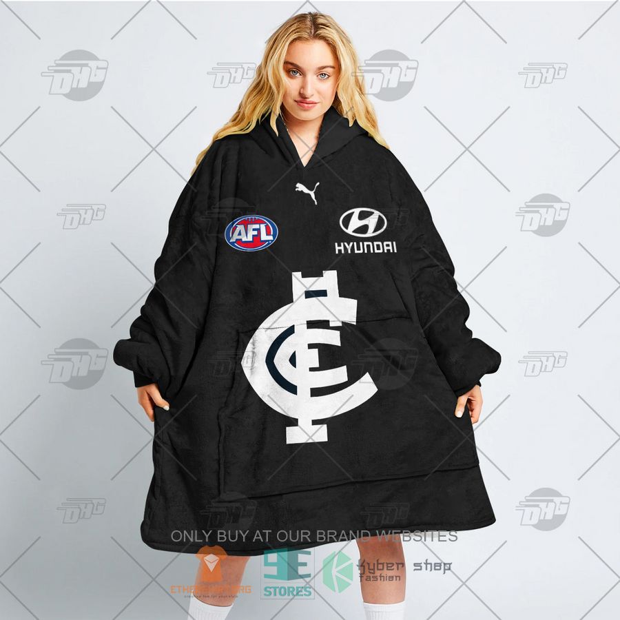 HOT AFL Carlton Football Club Personalized Sherpa Hoodie Blanket 3 afl carlton football club personalized fleece hoodie blanket 3 88385