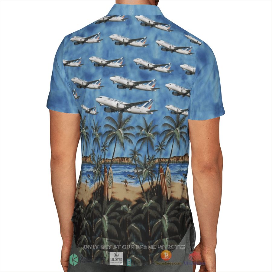BEST Air France Airbus A319-100 Hawaiian Shirt 5 air france airbus a319 100 short sleeve hawaiian shirt 5 8850