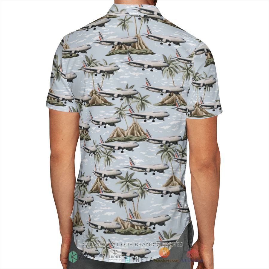 BEST Air France Airbus A320 Blue Hawaiian Shirt 6 air france airbus a320 blue short sleeve hawaiian shirt 6 3921
