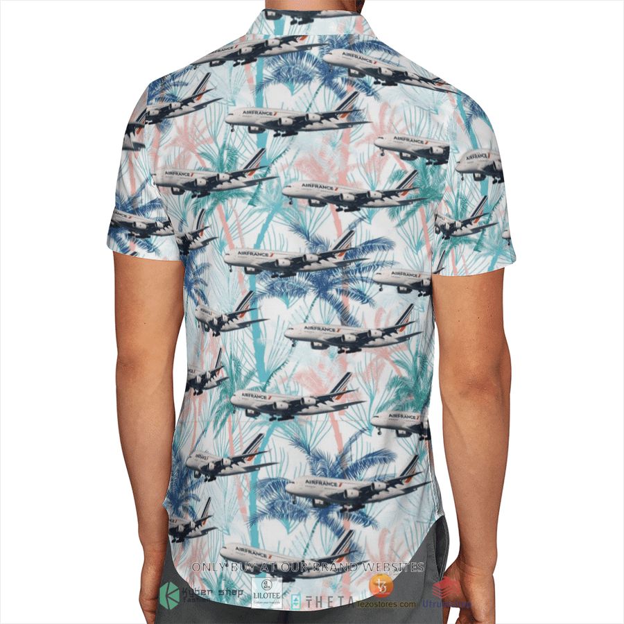 BEST Air France Airbus A380 Hawaiian Shirt 6 air france airbus a380 short sleeve hawaiian shirt 6 91708