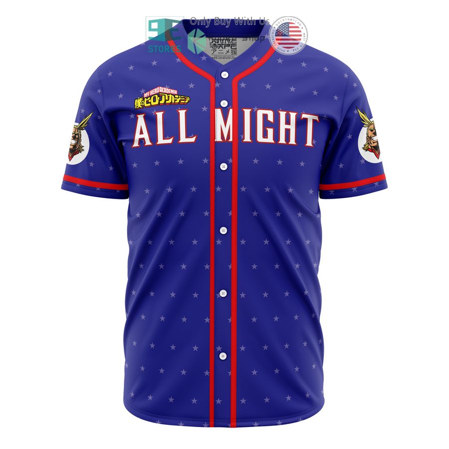 all might my hero academia baseball jersey 2 81974
