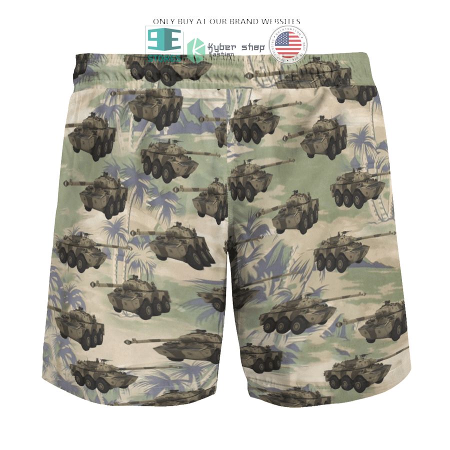 NEW AMX-10 RC French Army green Hawaii Shirt, Shorts 10 amx 10 rc french army green hawaiian shirt shorts 10 10106