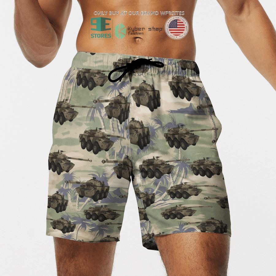 NEW AMX-10 RC French Army green Hawaii Shirt, Shorts 13 amx 10 rc french army green hawaiian shirt shorts 13 41193