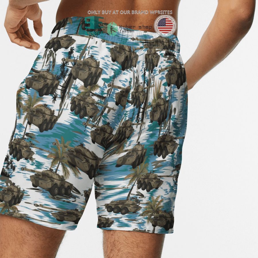 NEW AMX-10 RC FRENCH ARMY Hawaii Shirt, Shorts 11 amx 10 rc french army hawaiian shirt shorts 11 58460