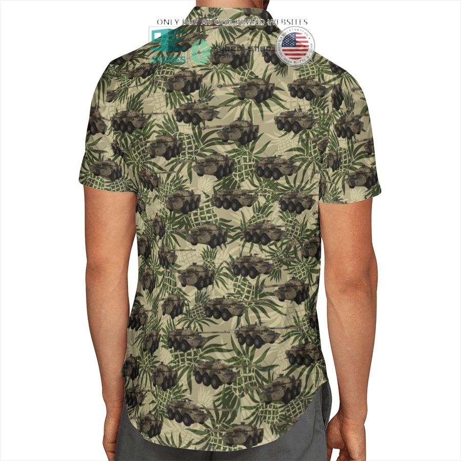 NEW AMX-10 RC French Army pineapple green Hawaii Shirt, Shorts 6 amx 10 rc french army pineapple green hawaiian shirt shorts 6 70839