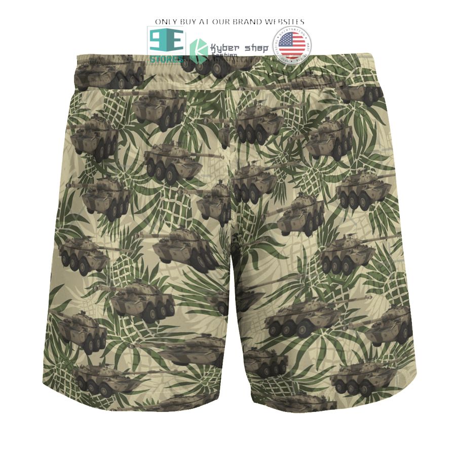 NEW AMX-10 RC French Army pineapple green Hawaii Shirt, Shorts 9 amx 10 rc french army pineapple green hawaiian shirt shorts 9 43965