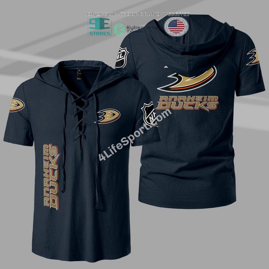 NEW Anaheim Ducks Men Drawstring Shirt 4 anaheim ducks drawstring shirt 4 71991