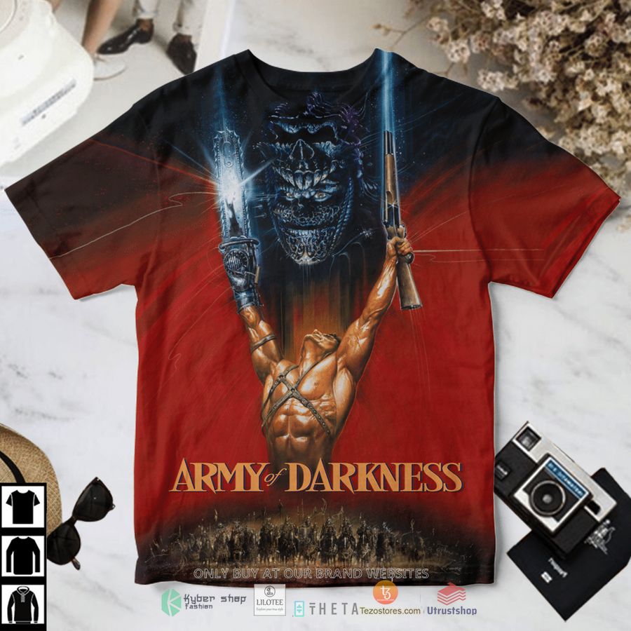 army of darkness poster t shirt 1 15534