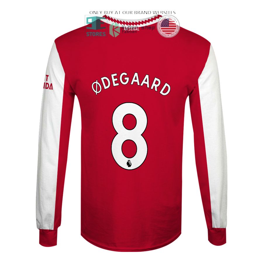 NEW Arsenal Emirates Fly Better Odegaard 8 red white Hoodie, Shirt 6 arsenal emirates fly better odegaard 8 red white 3d shirt hoodie 6 41690